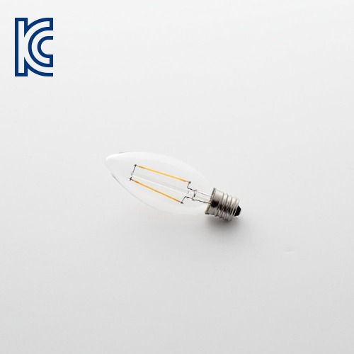 LED 에디슨 촛대구 C35 필라멘트 LED 3W 4W (E14/E17)