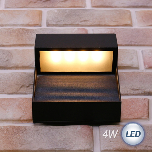 (FL) LED 2391 외부사각 계단벽등 대 보조등/실외등/무드등/외부등