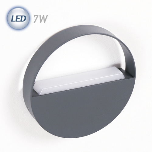 (FL) LED 3501 슬림 외부벽등 7W 보조등/실외등/무드등/외부등