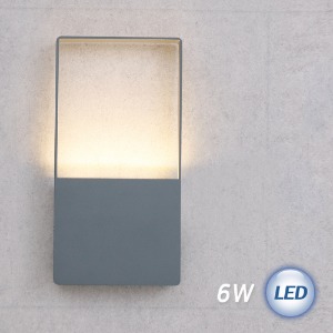 (FL) LED 3011 슬림 외부벽등 6W 보조등/실외등/무드등/외부등